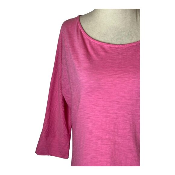Lilly Pulitzer Dress Women Small Pink Pima Cotton Slub‎ Knit Casie Mini Tee Boho - Picture 6 of 12